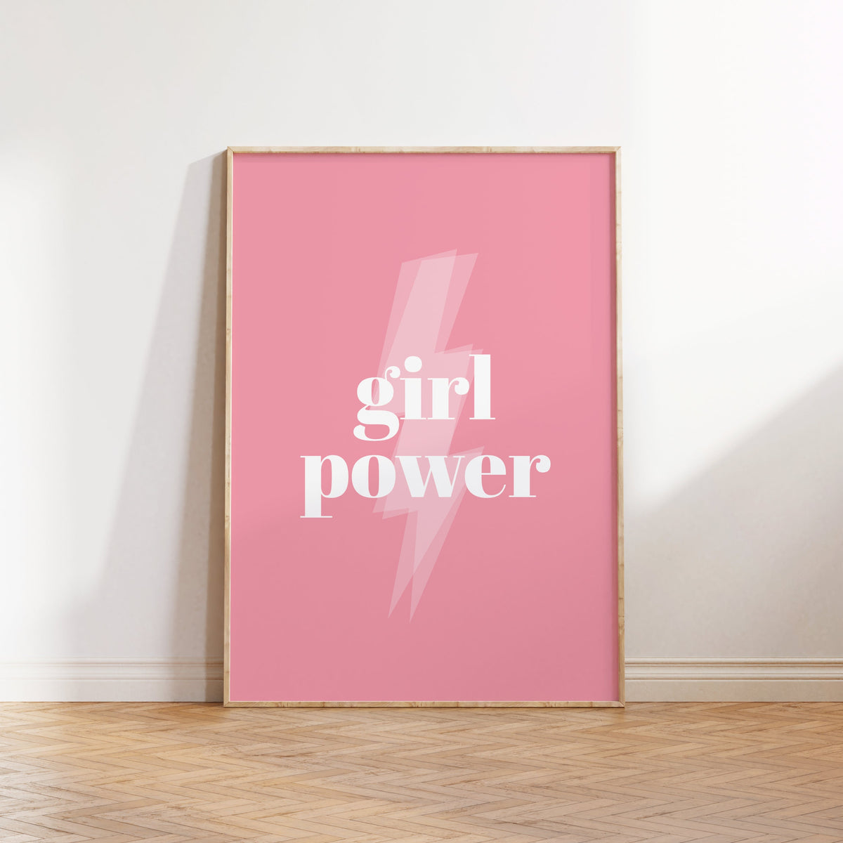 Girl Power Nursery Print | Inspirational Quote Poster