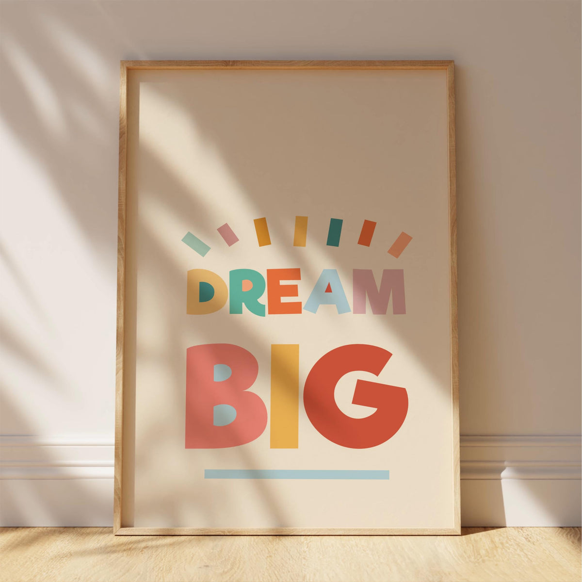 Dream Big - Nursery Wall Art