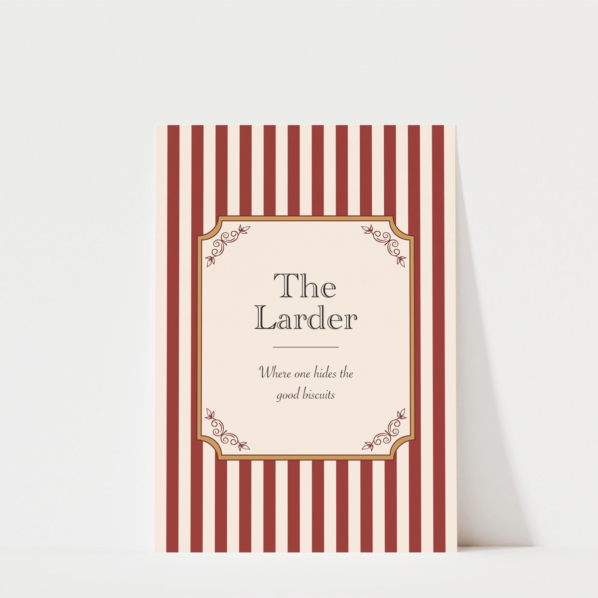 The Larder Print - Country House Wall Art | British Home Decor