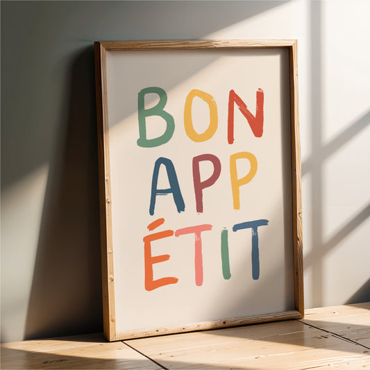 Bon Appétit – Kitchen Wall Art