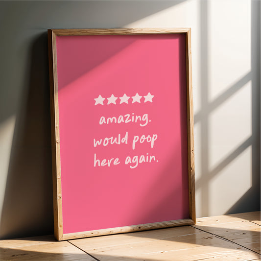 Toilet Review - Bathroom Wall Art