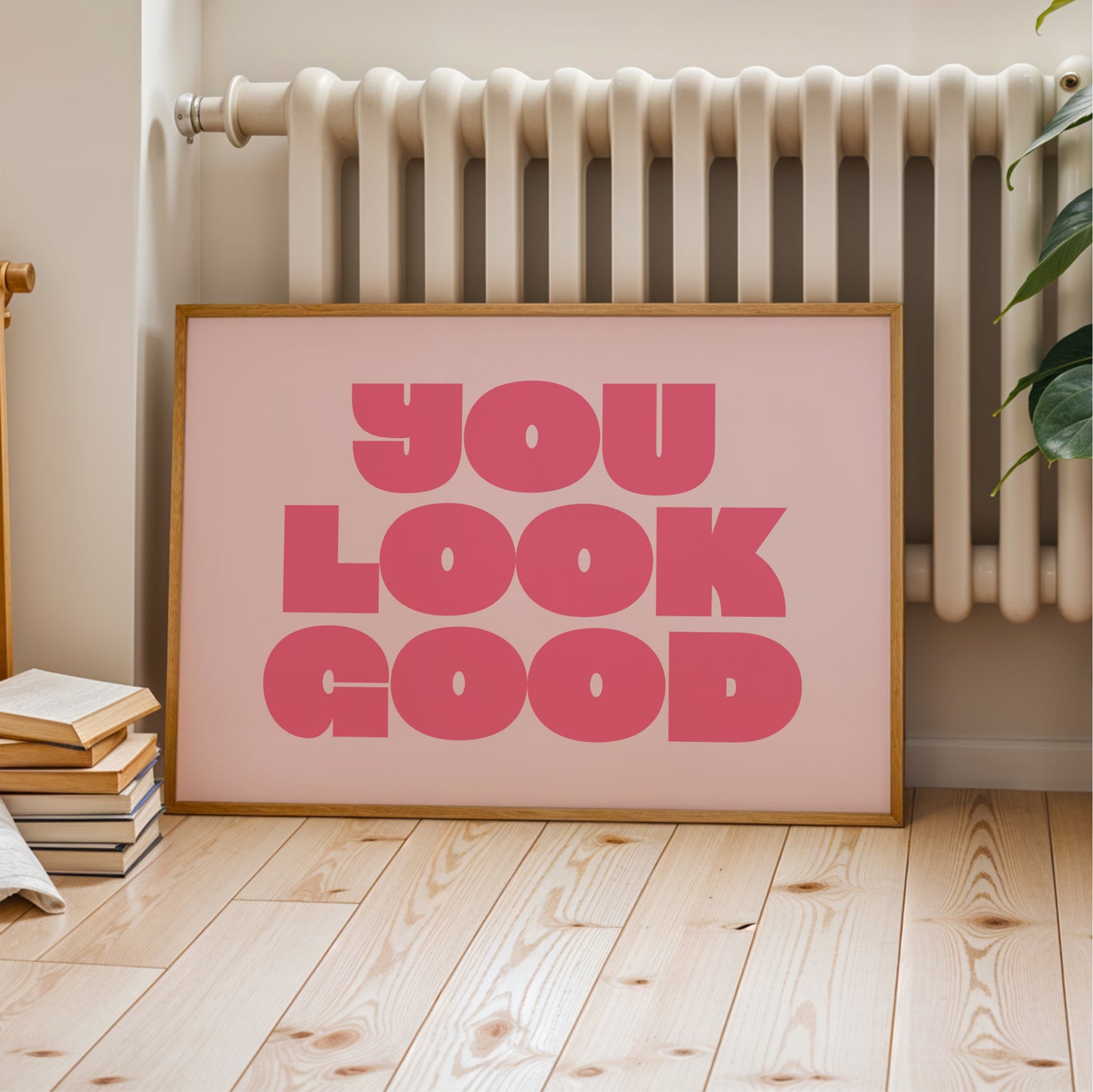 You Look Good - Bathroom Wall Art