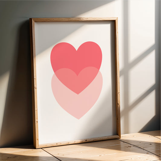Love Hearts - Kids Wall Art