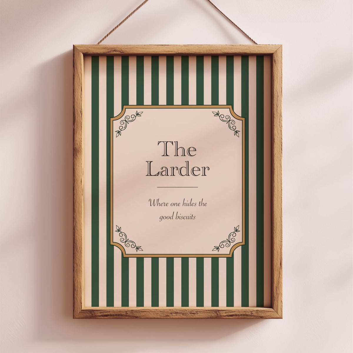 The Larder Print - Country House Wall Art | British Home Decor