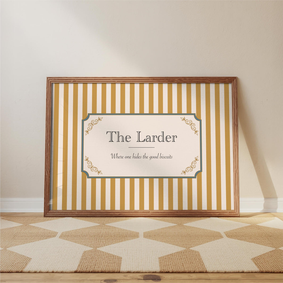 The Larder Landscape Print - Country House Wall Art | British Home Decor