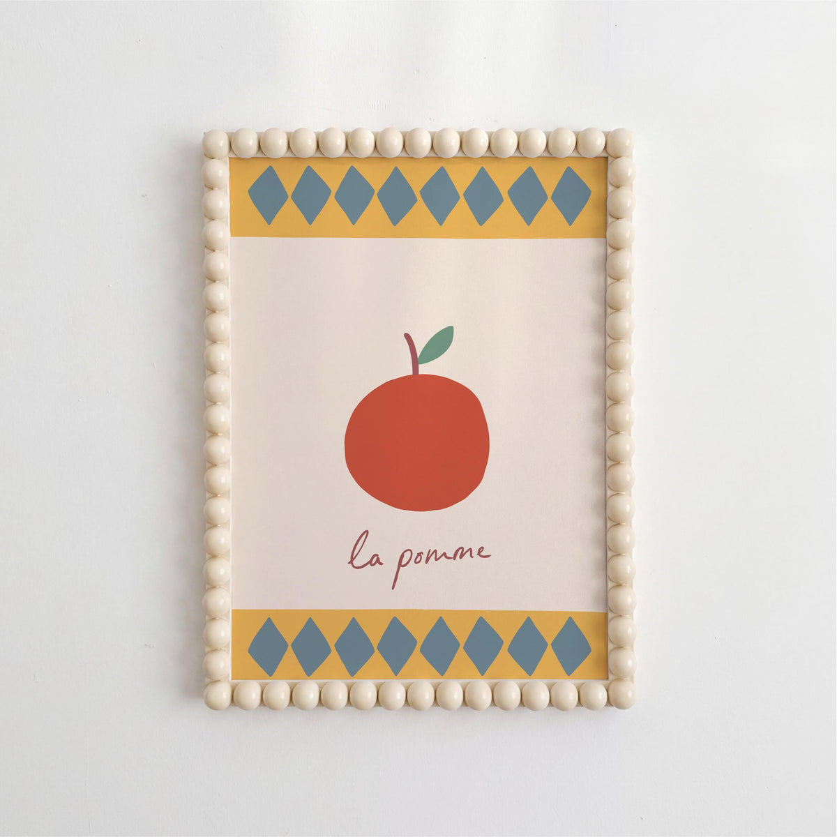 La Pomme Print - Children's Bedroom Wall Art