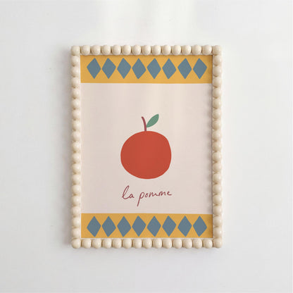 La Pomme Print - Children's Bedroom Wall Art