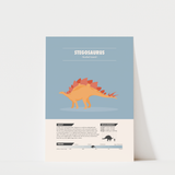 Stegosaurus Dinosaur Print