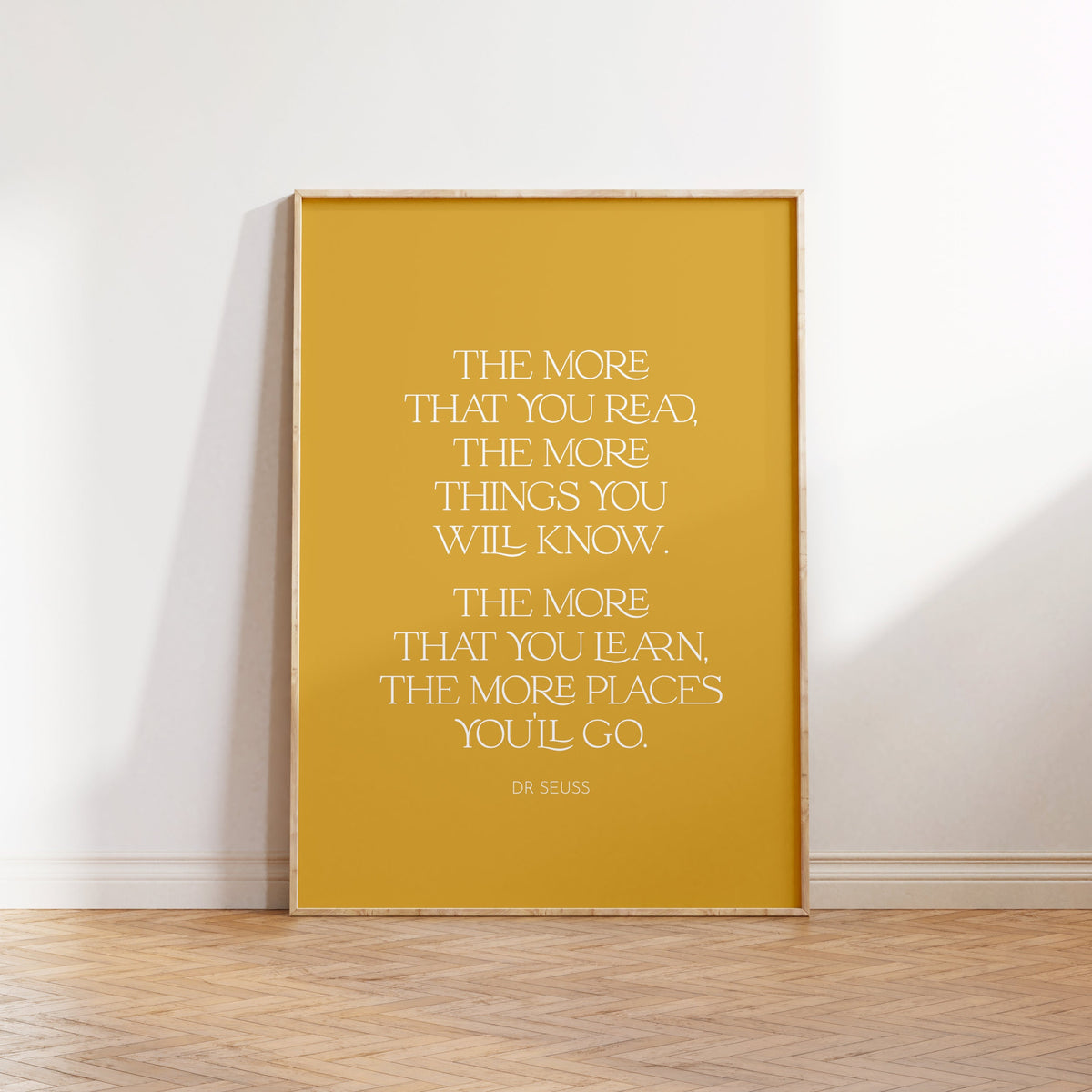 Dr. Seuss Quote Print - Kids Nursery Wall Art