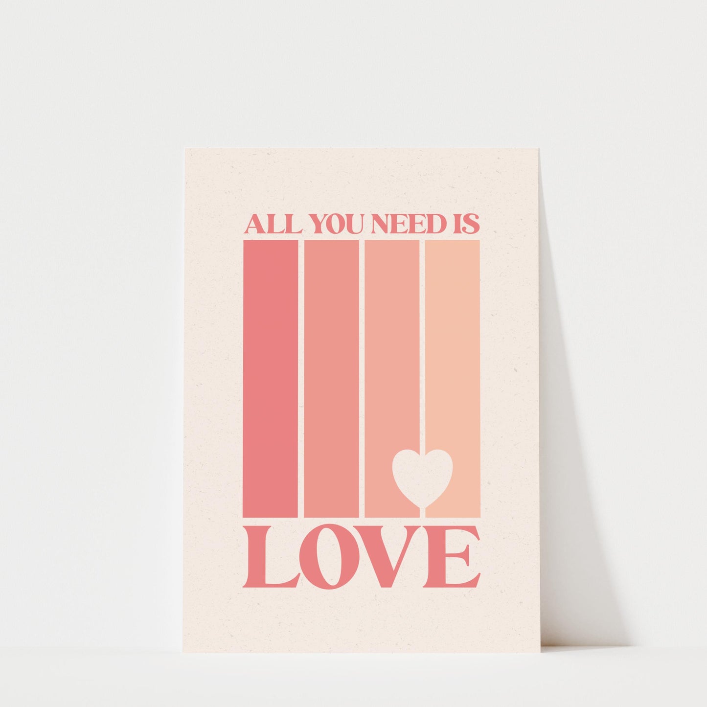 All You Need Is Love - Music Wall Art Print