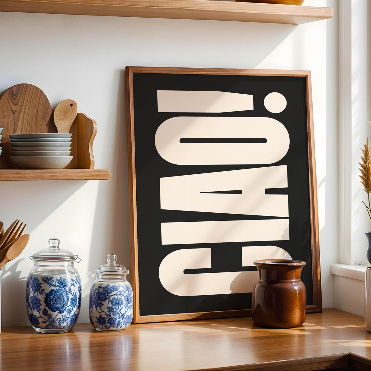 Ciao! - Italian Typography Print