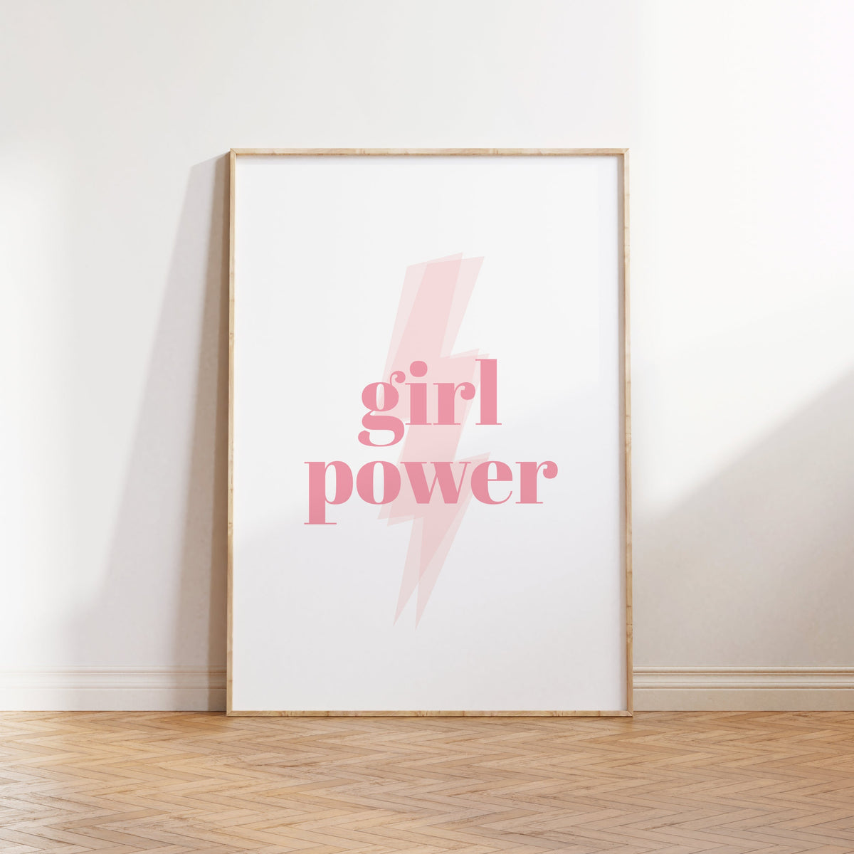 Girl Power Nursery Print | Inspirational Quote Poster