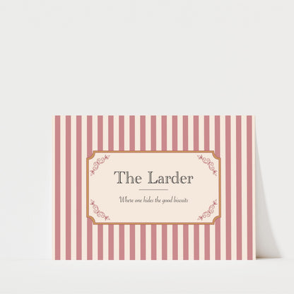 The Larder Landscape Print - Country House Wall Art | British Home Decor