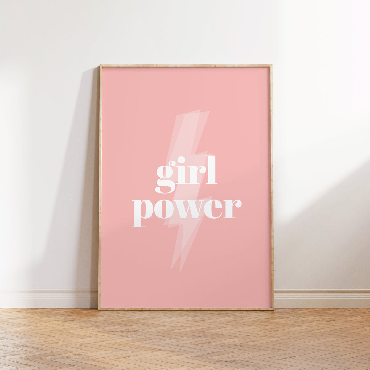 Girl Power Nursery Print | Inspirational Quote Poster