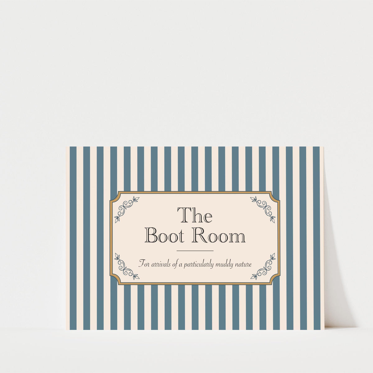The Boot Room Landscape Print - Country House Wall Art | British Home Decor