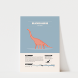 Brachiosaurus Dinosaur Print