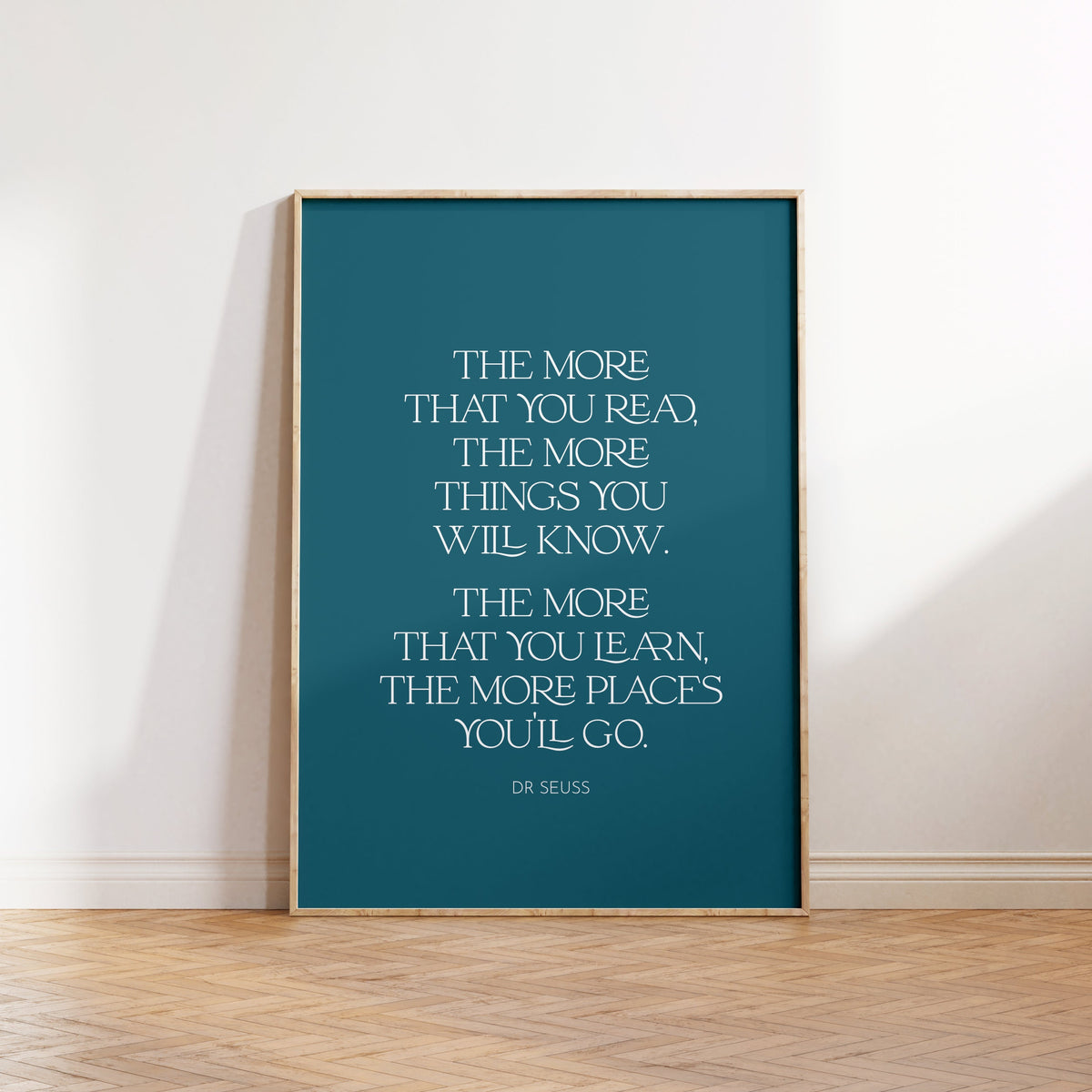 Dr. Seuss Quote Print - Kids Nursery Wall Art