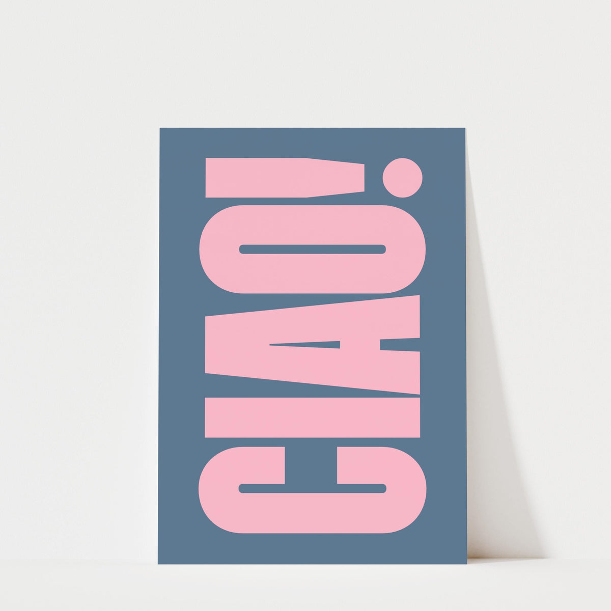 Ciao! - Italian Typography Print