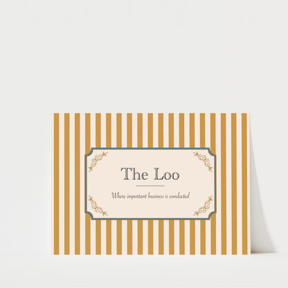 The Loo Landscape Print - Country House Wall Art | British Home Decor