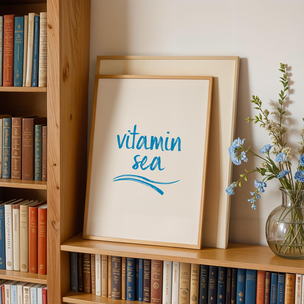 Vitamin Sea - Typography Print