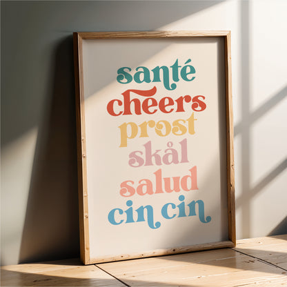 Cheers – Kitchen Wall Art