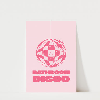 Bathroom Disco - Bathroom Wall Art