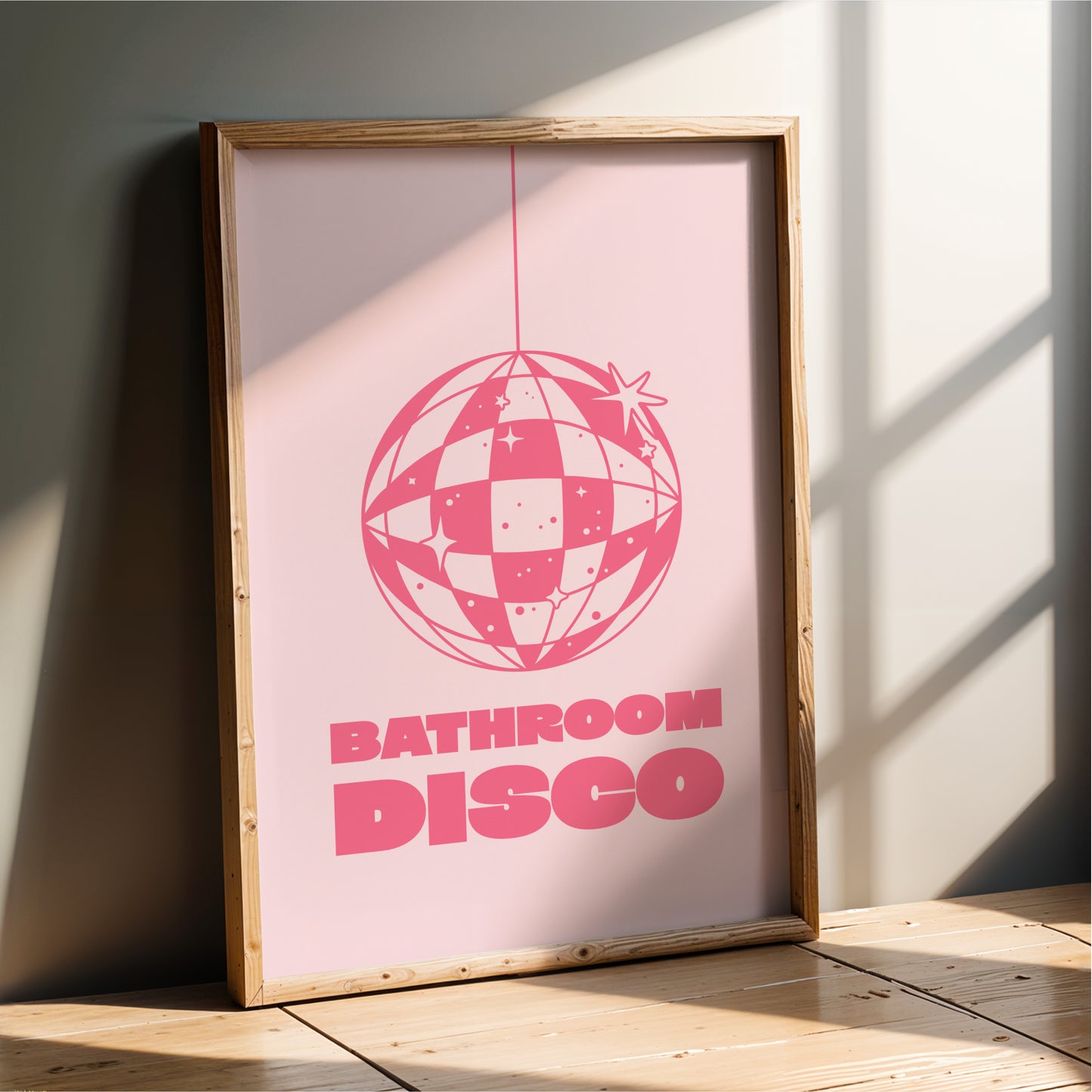 Bathroom Disco - Bathroom Wall Art