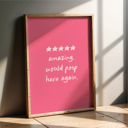 Toilet Review - Bathroom Wall Art