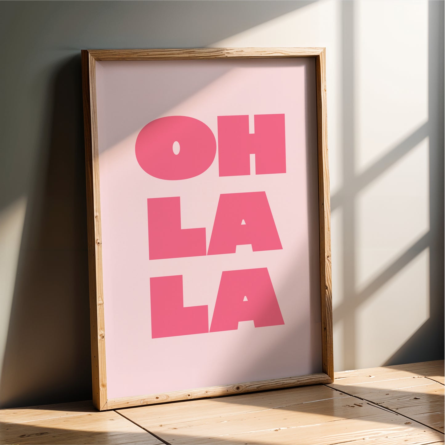 Oh La La - Bathroom Wall Art