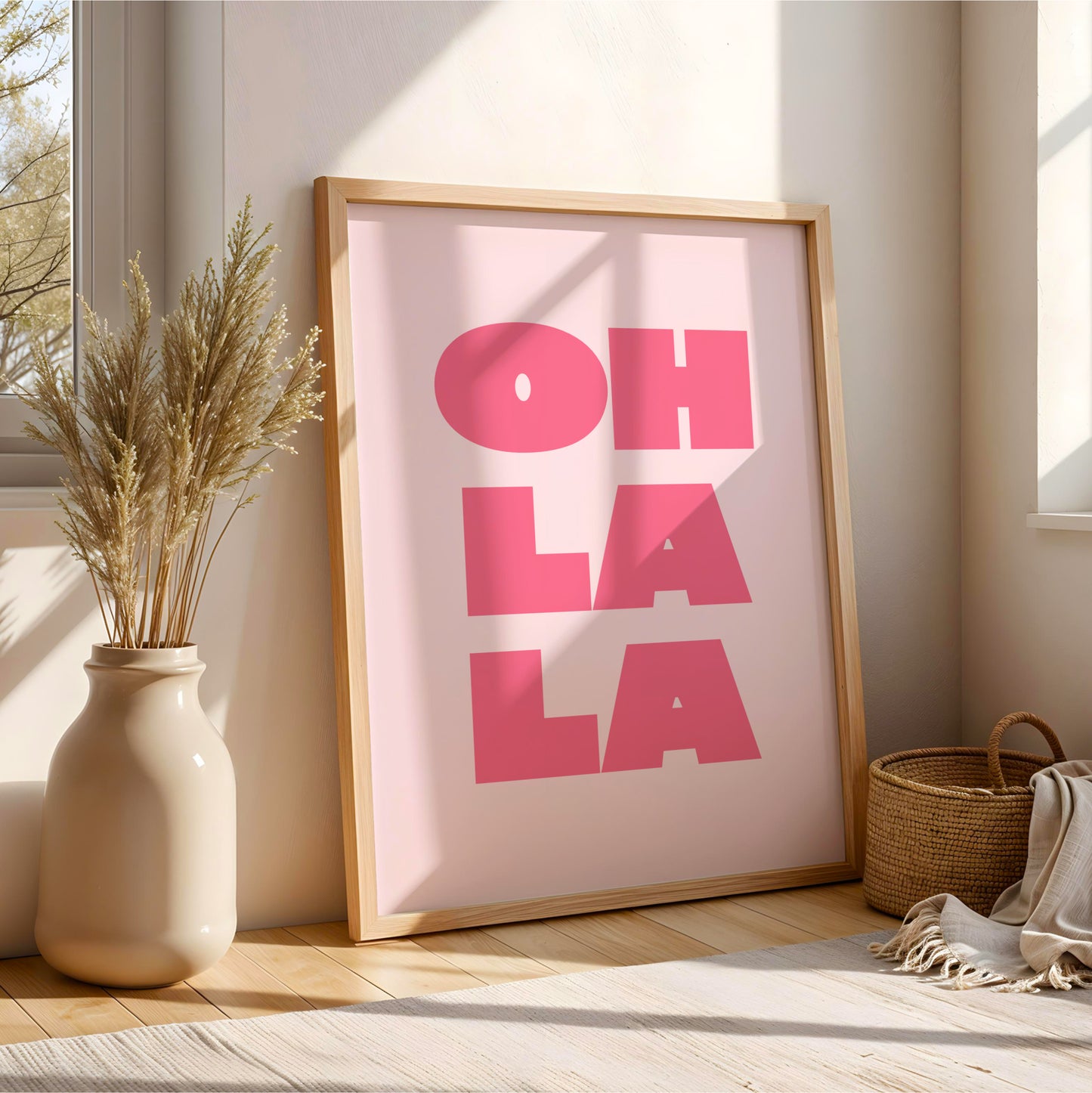 Oh La La - Bathroom Wall Art