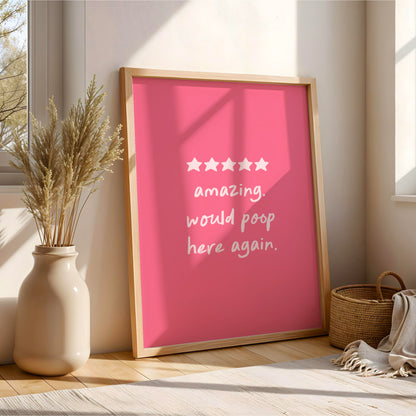 Toilet Review - Bathroom Wall Art