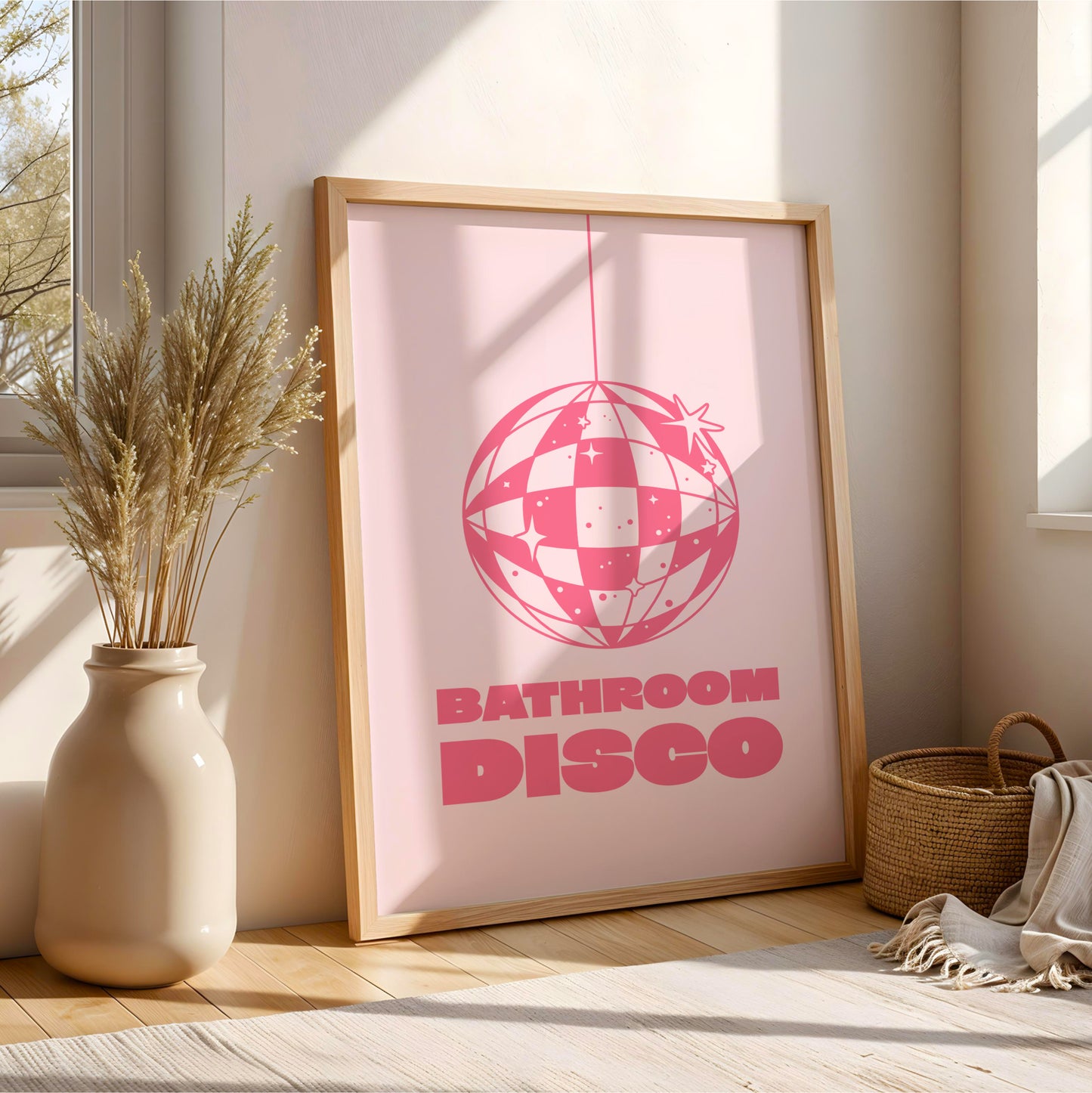Bathroom Disco - Bathroom Wall Art