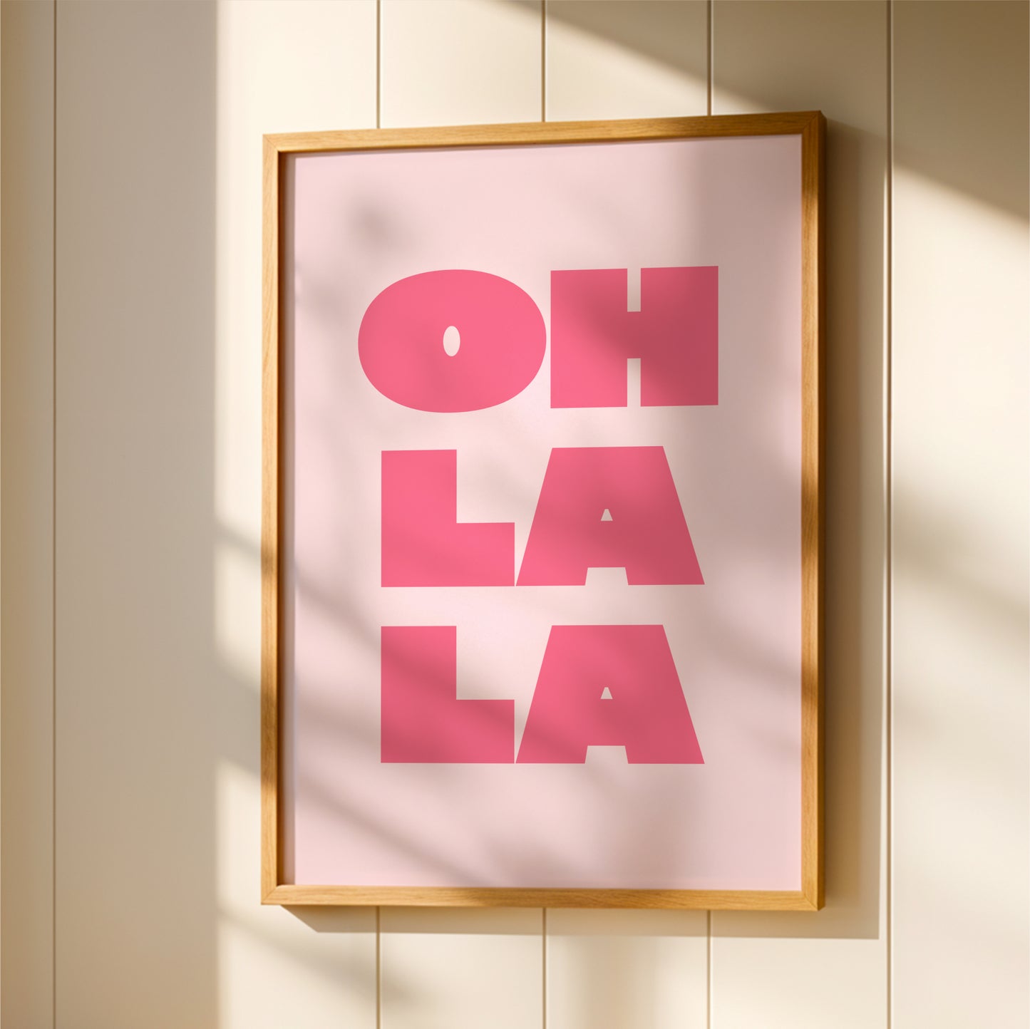 Oh La La - Bathroom Wall Art