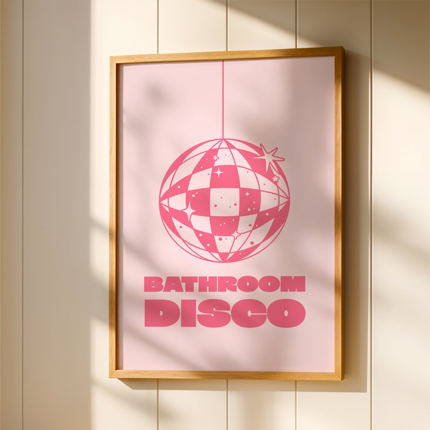 Bathroom Disco - Bathroom Wall Art