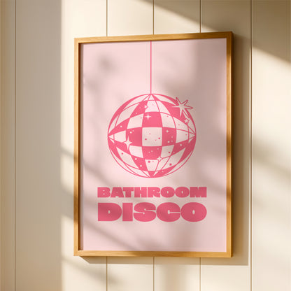 Bathroom Disco - Bathroom Wall Art