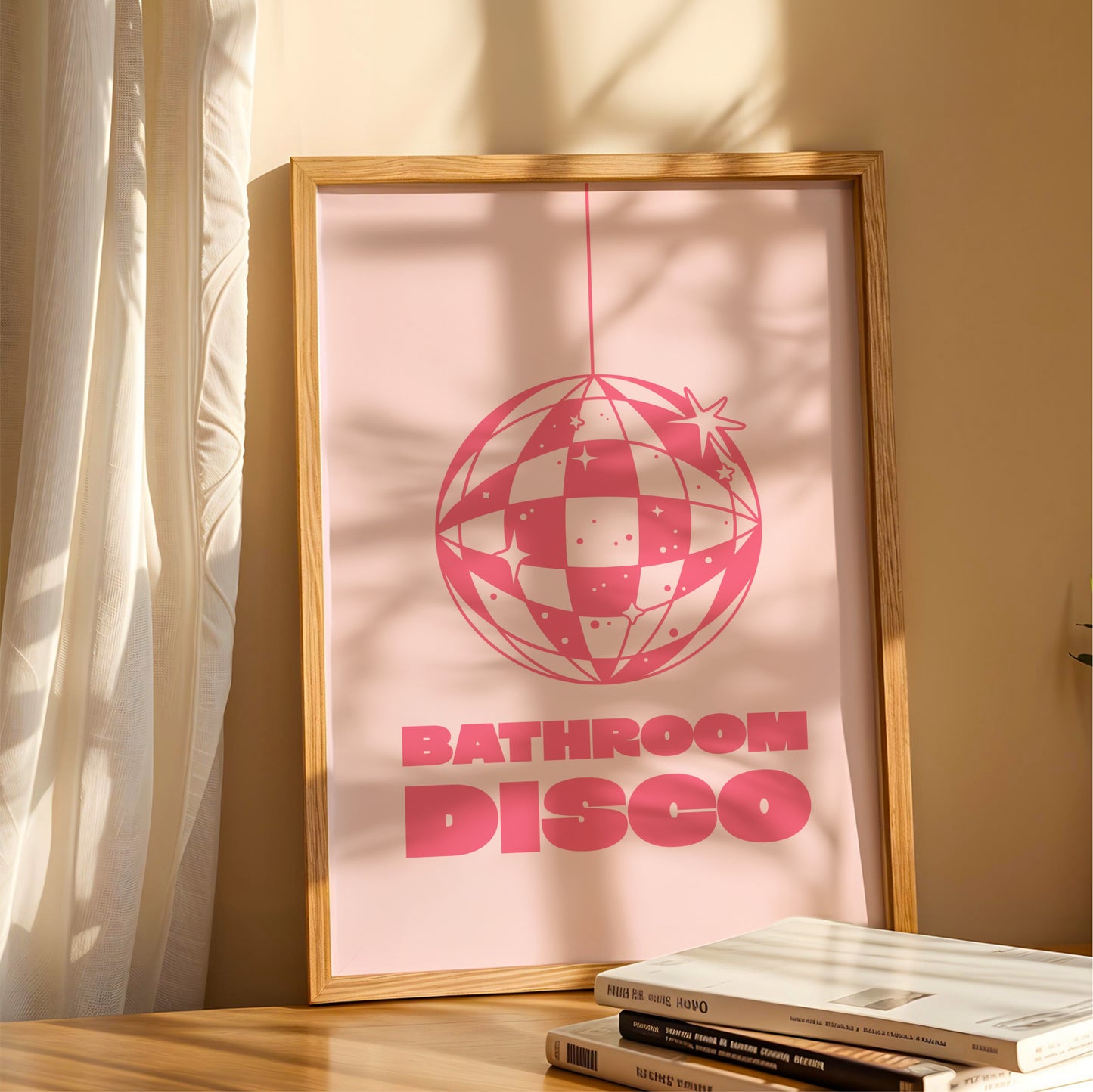 Bathroom Disco - Bathroom Wall Art