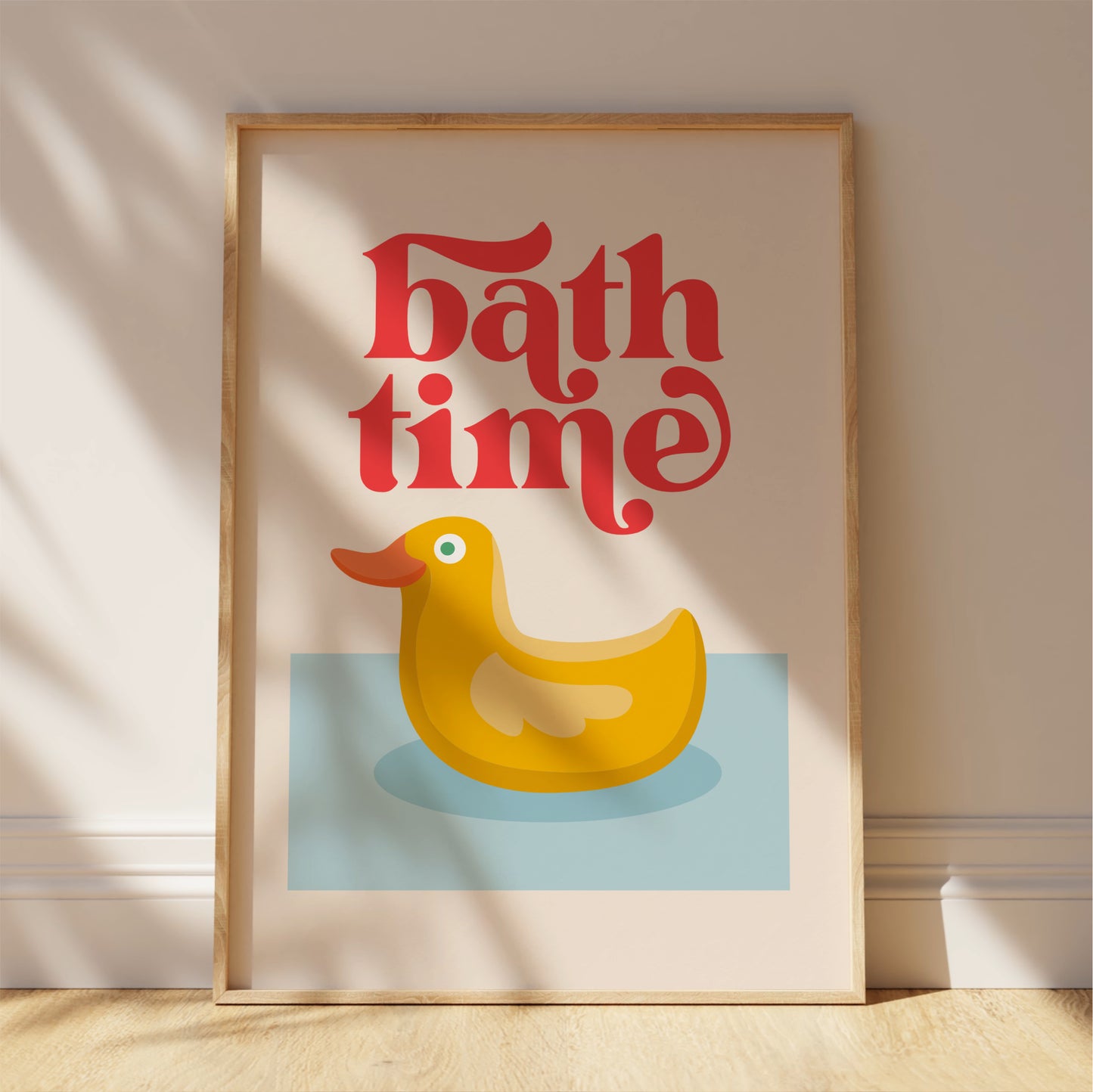 Bath Time - Bathroom Wall Art