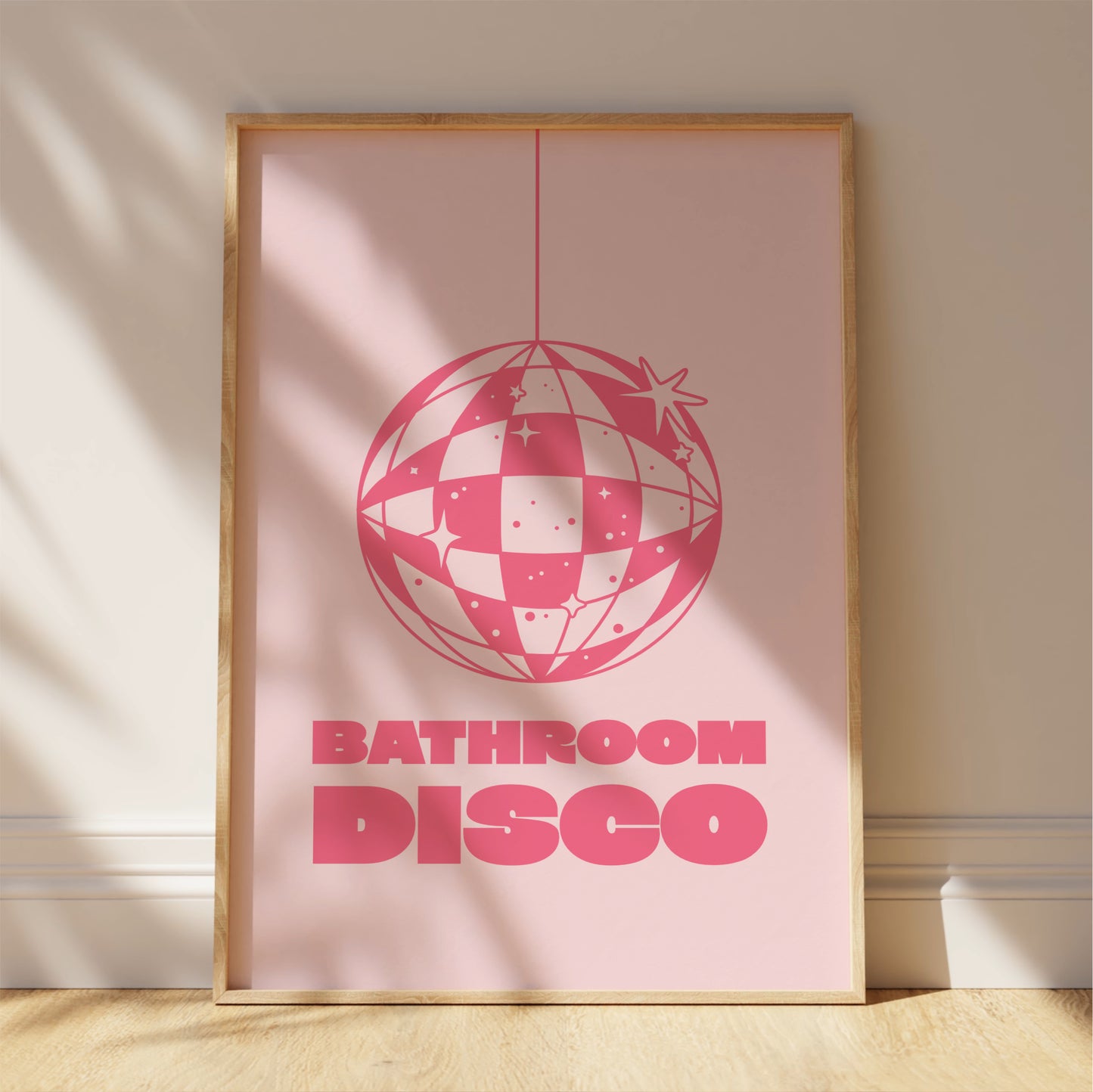 Bathroom Disco - Bathroom Wall Art