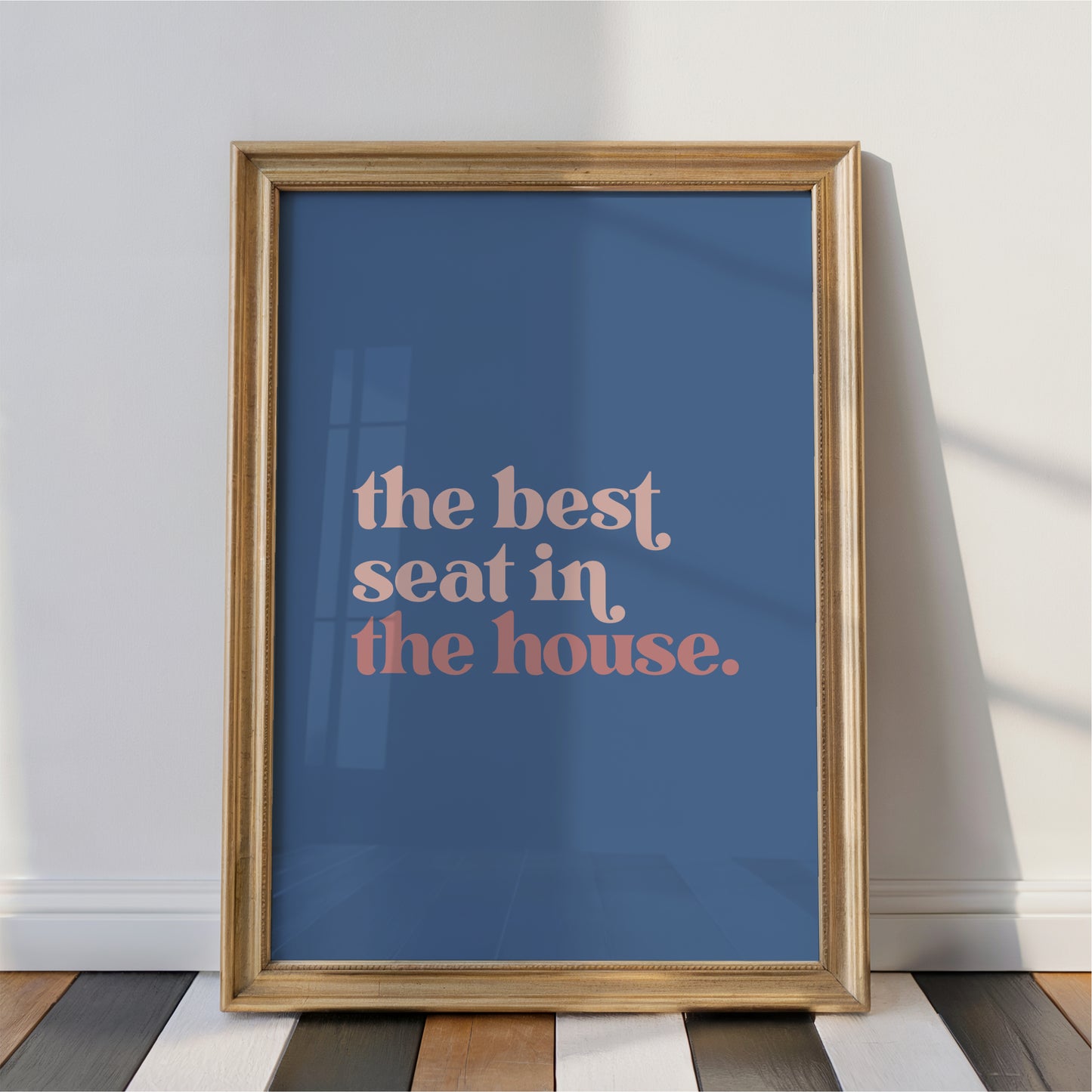 Best Seat in the House - Bathroom Wall Art