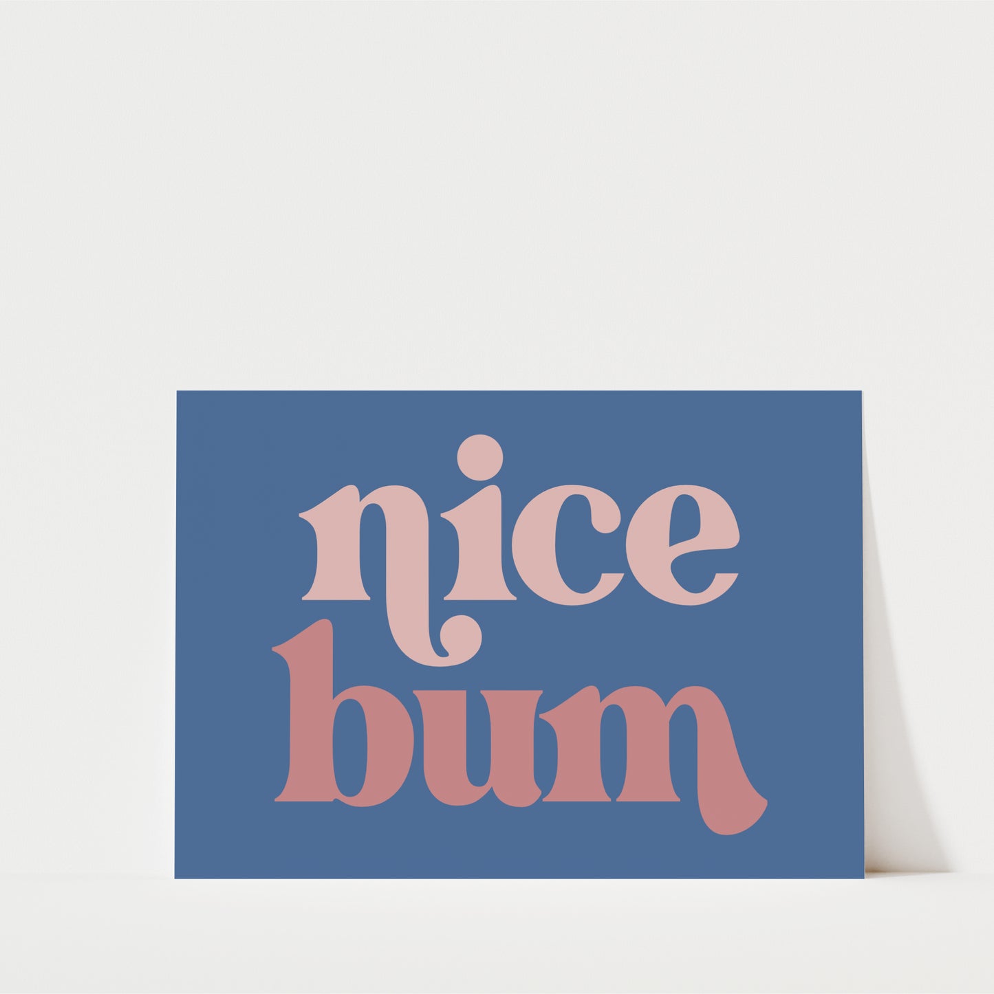 Nice Bum Landscape - Bathroom Wall Art