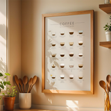 Coffee Guide Print