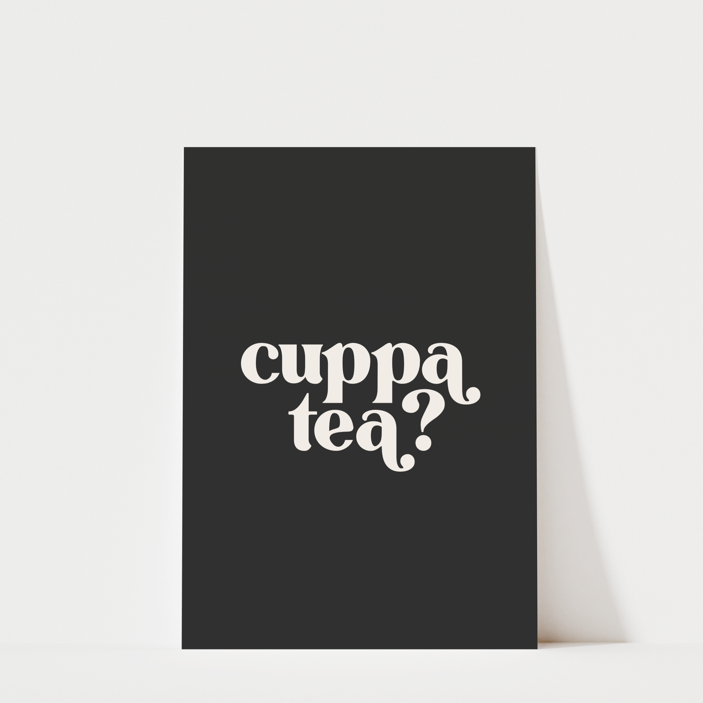 Cuppa Tea - Kitchen Wall Art Print