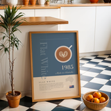 Flat White Coffee Print