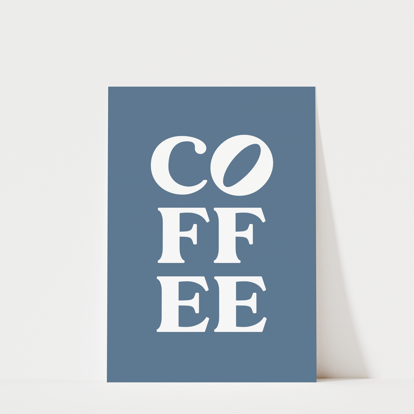 Coffee Typography - Coffee Wall Art Print