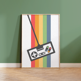 Game Controller Print