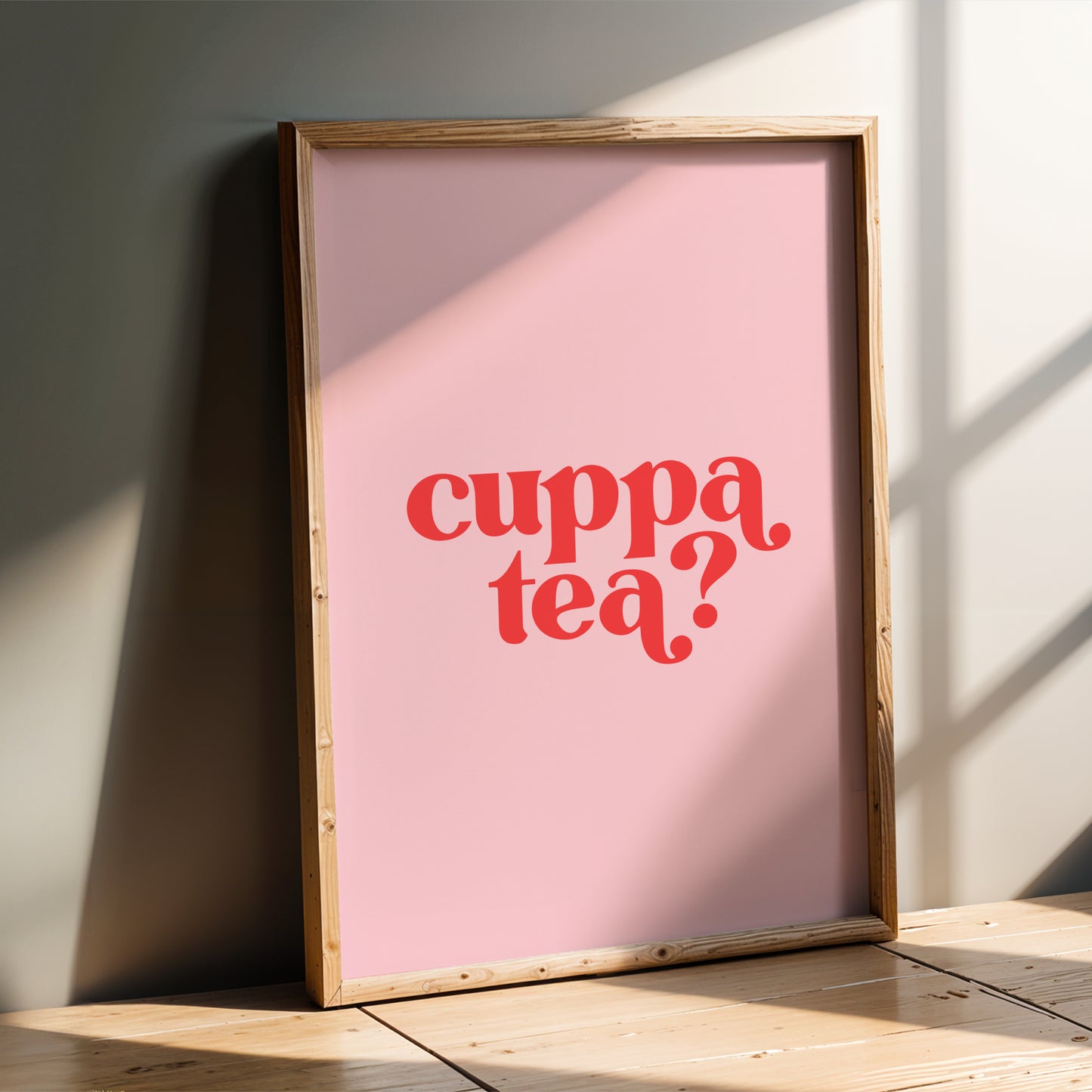 Cuppa Tea - Kitchen Wall Art Print