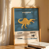 Spinosaurus Dinosaur Print