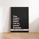 Foundations - Kate Nash Print
