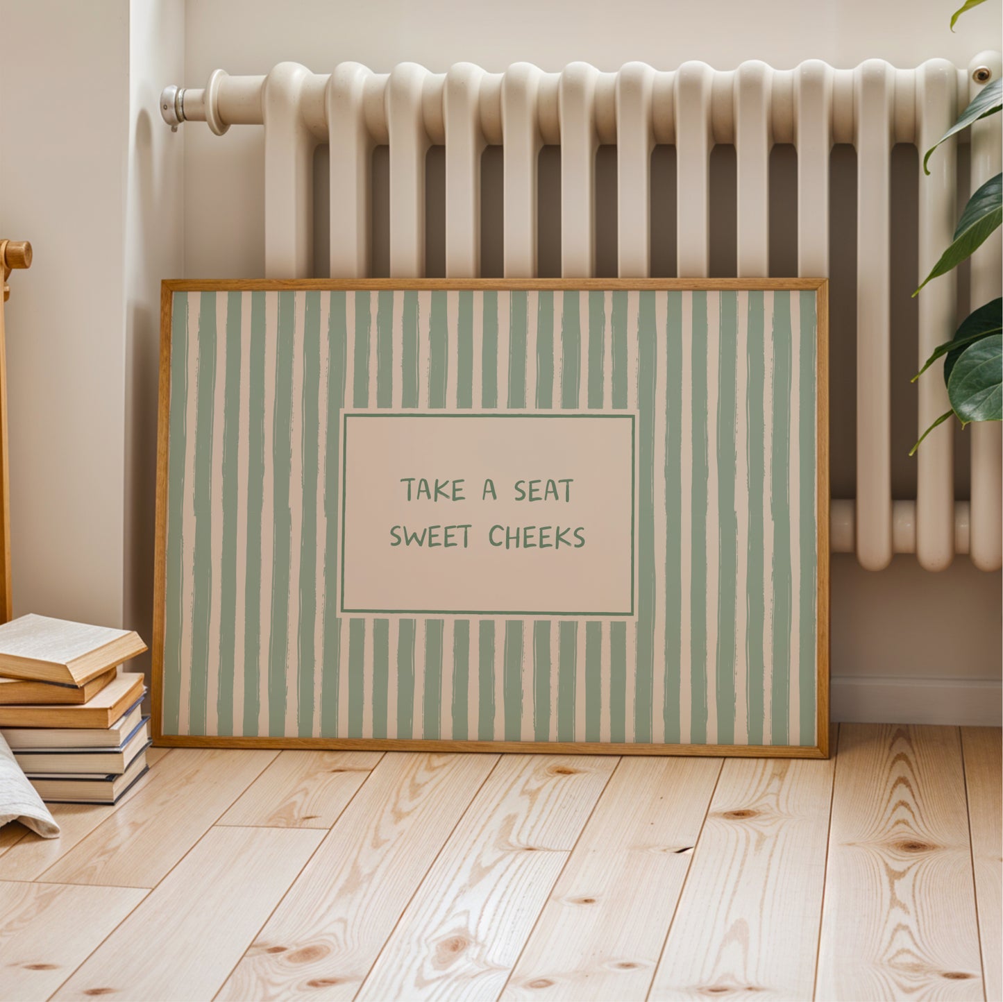 Sweet Cheeks - Bathroom Wall Art
