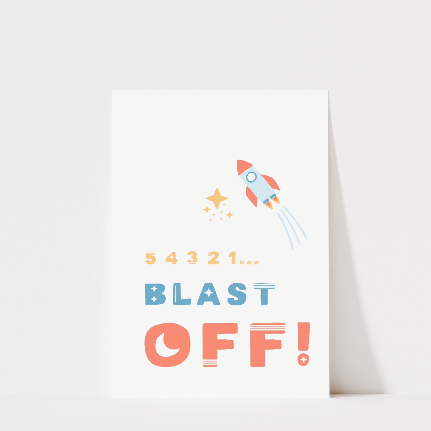 Blast Off - Kids Wall Art